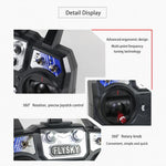 Sistema radio FlySky 2.4GHz 6 canali, trasmettitore e controller RC bidirezionale., I6+IA6B Left Throttle, I6+IA6B Right Throttle, I6 Left No Receiver, I6 Right No Receiver, I6+IA6 Left Throttle, I6+IA6 Right Throttle