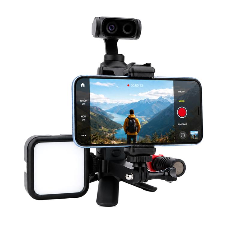 Supporto per telefono a morsetto a sgancio rapido 2 in 1, For Insta360 X6