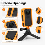 Cornice protettiva per fotocamera con attacco a vite da 1/4, For Insta360 X6