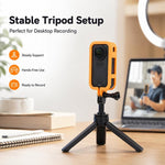 Cornice protettiva per fotocamera con attacco a vite da 1/4, For Insta360 X6