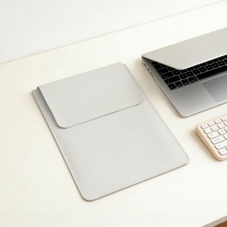 Minimalist Lightweight Vertical PU Laptop Sleeve, for 13.3 inch
