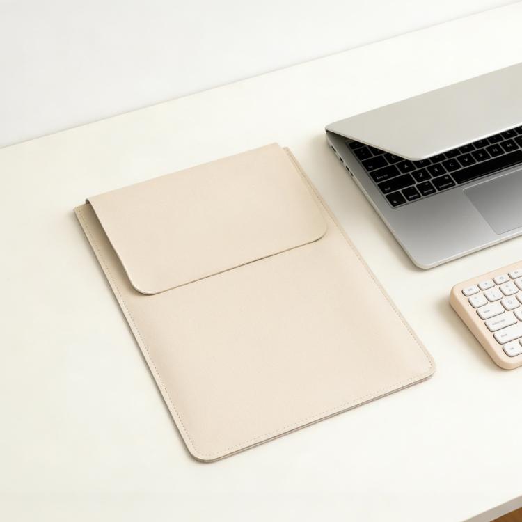 Minimalist Lightweight Vertical PU Laptop Sleeve, for 13.3 inch