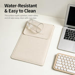 Minimalist Lightweight Vertical PU Laptop Sleeve, for 13.3 inch