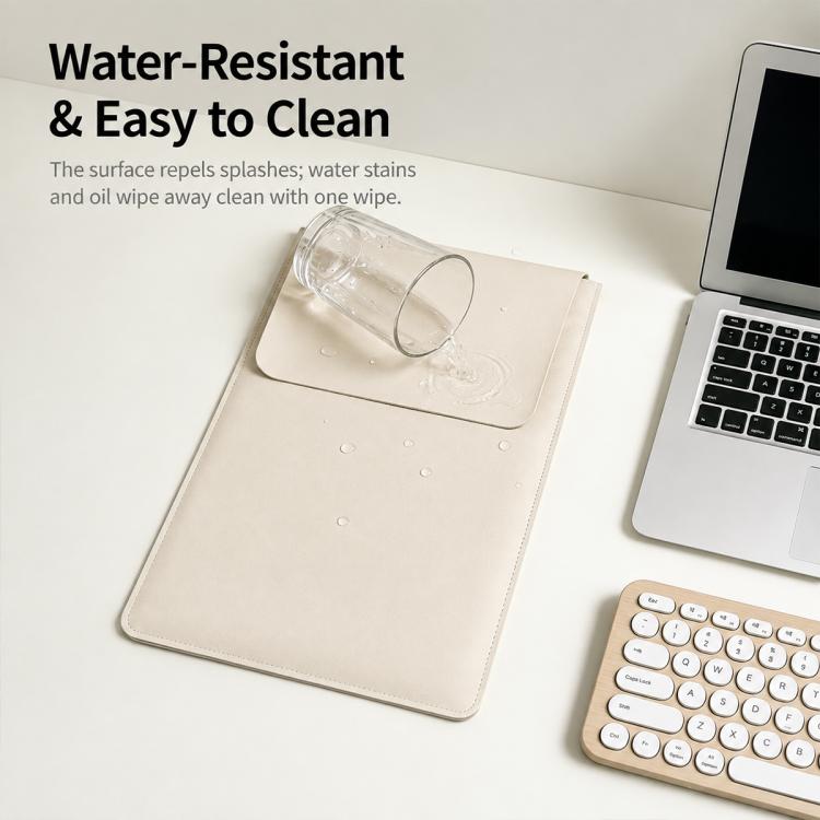 Minimalist Lightweight Vertical PU Laptop Sleeve, for 13.3 inch