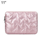 Stylish Padded Laptop Sleeve Minimalist Clutch Organizer, 11 inch, 14 inch, 15.6 inch