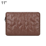 Stylish Padded Laptop Sleeve Minimalist Clutch Organizer, 11 inch, 14 inch, 15.6 inch