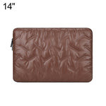 Stylish Padded Laptop Sleeve Minimalist Clutch Organizer, 11 inch, 14 inch, 15.6 inch