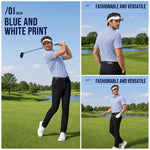 Polo da golf elasticizzata traspirante da uomo PGM YF912, M, L, XL, XXL