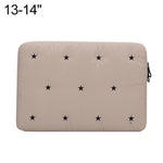 Star-Embroidered Laptop Sleeve Shockproof Protective Case, 13-14 inch, 15-16 inch