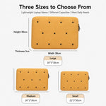 Star-Embroidered Laptop Sleeve Shockproof Protective Case, 13-14 inch, 15-16 inch