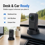 Base antiscivolo in silicone per fotocamera, For Insta360 X6