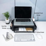 Laptop Riser and Cooling Stand with Ventilation Holes, Low Version, Mid Version, High Version