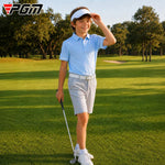 Polo da golf traspirante a maniche corte da ragazzo PGM YF881, S, M, L, XL