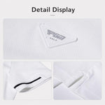 Polo da golf traspirante a maniche corte da ragazzo PGM YF881, S, M, L, XL