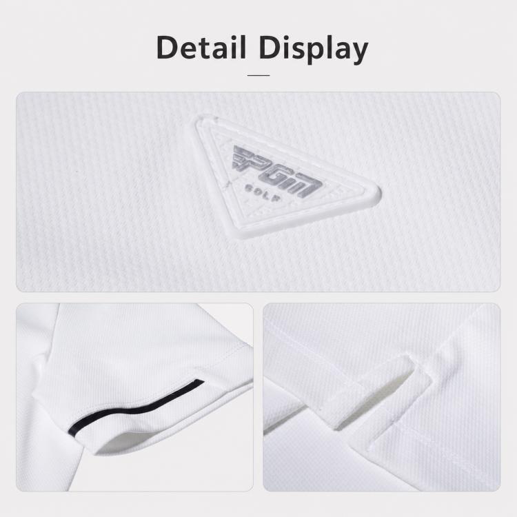 Polo da golf traspirante a maniche corte da ragazzo PGM YF881, S, M, L, XL