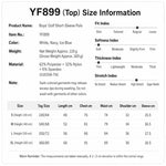 Polo da golf traspirante a maniche corte da ragazzo PGM YF881, S, M, L, XL