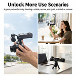 Staffa di espansione multifunzionale con foro per vite da 1/4" e adattatore per slitta a freddo., For Insta360 Luna Ultra