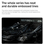 Jungle Leopard GPM1000 80 Plus Gold 1000W Fully Modular ATX 3.1 Desktop PC Power Supply, EU Plug