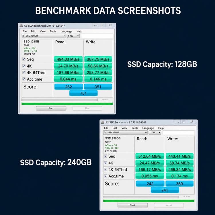 CMSSDA 2.5-inch 6Gbps SATA3 Solid State Drive for Desktop PC / Laptop, 64GB, 120GB, 128GB, 240GB, 256GB, 480GB, 512GB, 960GB, 1TB