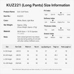 Pantaloni da golf traspiranti da ragazza PGM KUZ221, S, M, L, XL