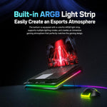 Jungle Leopard D16 Quiet Turbo Fans Real Time Digital Display RGB Laptop Cooling Pad
