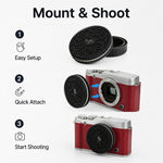 Obiettivo pancake a fuoco fisso da 32 mm F10 per fotocamere mirrorless Fujifilm con attacco X., For Fujifilm X-mount
