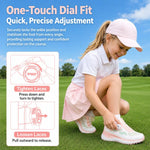 Scarpe da golf PGM XZ475 da ragazza, ammortizzate, traspiranti e antiscivolo, con elevato ritorno di energia., 31, 32, 33, 34, 35, 36, 37, 38