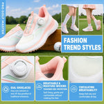 Scarpe da golf PGM XZ475 da ragazza, ammortizzate, traspiranti e antiscivolo, con elevato ritorno di energia., 31, 32, 33, 34, 35, 36, 37, 38