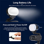 Mini luce LED di riempimento, luce calda/fredda e soffusa per vlogging, live streaming e selfie., For Insta360 Luna Ultra