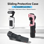 Cover posteriore protettiva scorrevole con clip a sgancio rapido, For Insta360 Luna Ultra