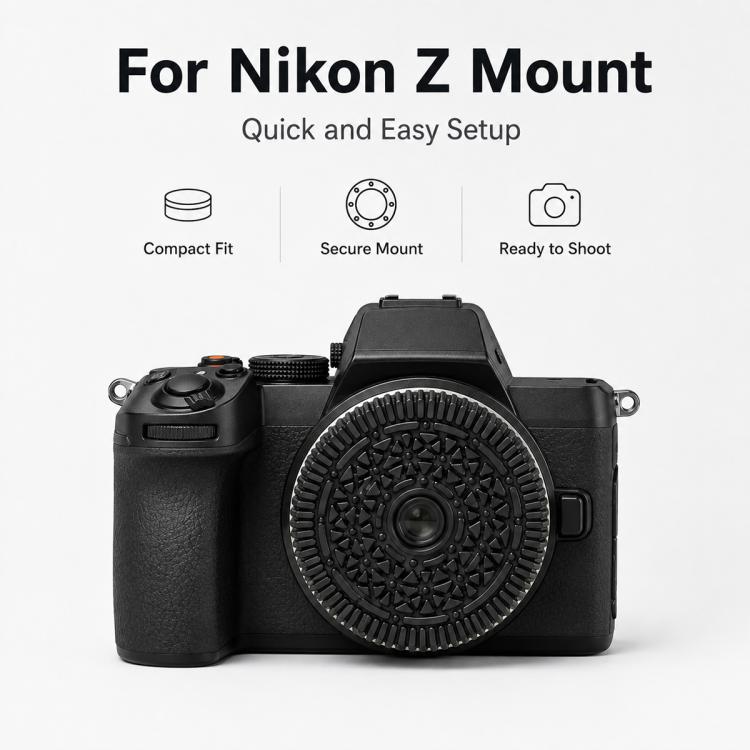 Obiettivo pancake a fuoco fisso da 32 mm F10 per fotocamere mirrorless Nikon con attacco Z, For Nikon Z-mount