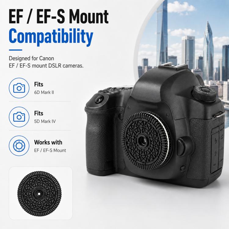Obiettivo a fuoco fisso da 38 mm F10 per fotocamere reflex digitali con innesto Canon EF/EFS, For Canon EF/EFS-mount