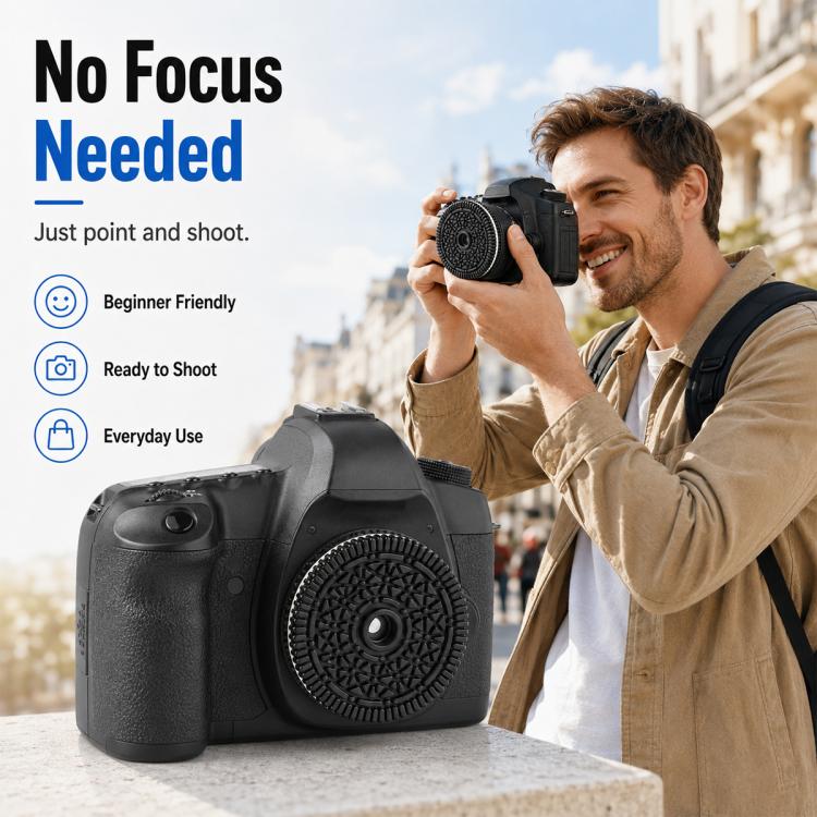 Obiettivo a fuoco fisso da 38 mm F10 per fotocamere reflex digitali con innesto Canon EF/EFS, For Canon EF/EFS-mount