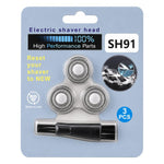 Set di lame SH91/51 con spazzolina per rasoi elettrici Philips S9000 / S9502 / S9985