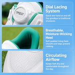 Scarpe da golf PGM XZ469 per ragazzi, ammortizzate, traspiranti e antiscivolo, ad alto rimbalzo., 31, 32, 33, 34, 35, 36, 37, 38