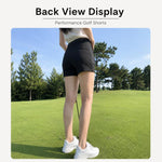 Pantaloncini da golf da donna PGM KUZ223, aderenti, ad asciugatura rapida e traspiranti., XS, S, M, L, XL