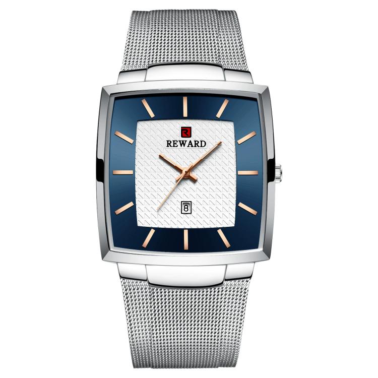 Orologio da uomo REWARD RD62009M al quarzo con datario e cinturino a maglia