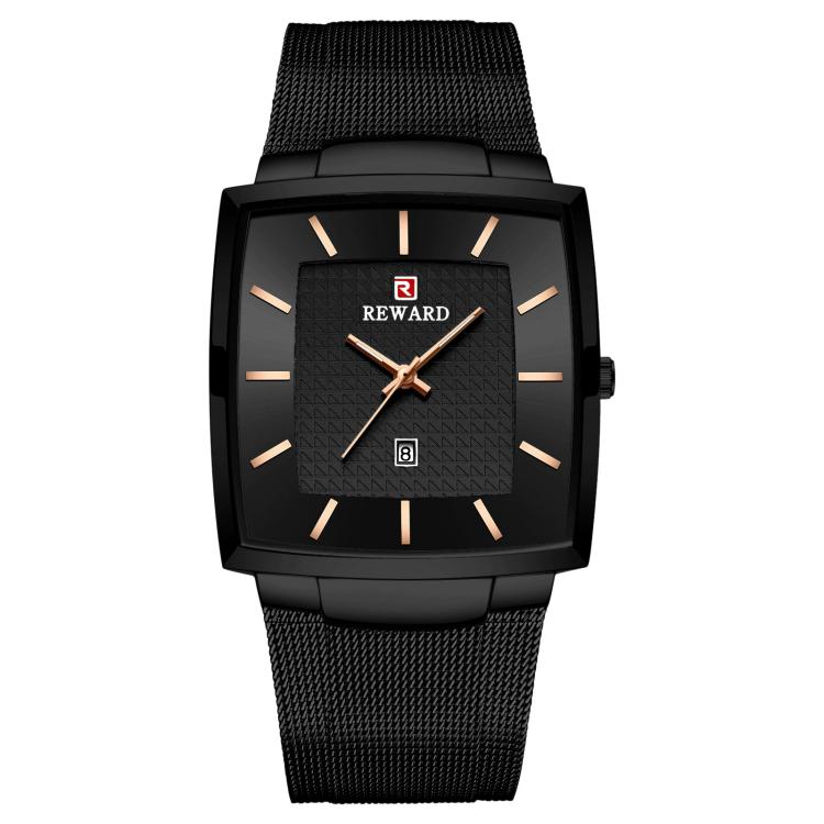 Orologio da uomo REWARD RD62009M al quarzo con datario e cinturino a maglia