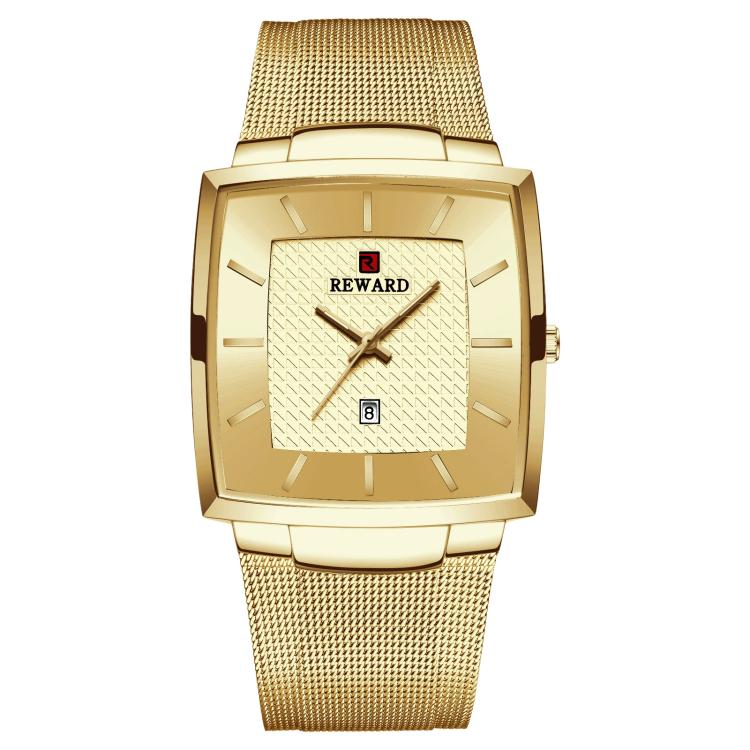 Orologio da uomo REWARD RD62009M al quarzo con datario e cinturino a maglia