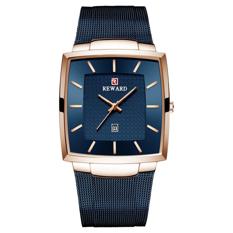 Orologio da uomo REWARD RD62009M al quarzo con datario e cinturino a maglia