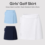 PGM QZ122 Gonna-pantaloncino da golf plissettata, traspirante e ad asciugatura rapida per ragazze, S, M, L, XL