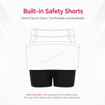 PGM QZ122 Gonna-pantaloncino da golf plissettata, traspirante e ad asciugatura rapida per ragazze, S, M, L, XL