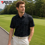 PGM YF913 Maglietta sportiva da golf da uomo con stampa, traspirante, ad asciugatura rapida e ad asciugatura rapida., M, L, XL, XXL