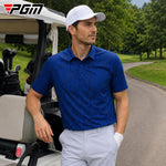 PGM YF913 Maglietta sportiva da golf da uomo con stampa, traspirante, ad asciugatura rapida e ad asciugatura rapida., M, L, XL, XXL
