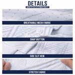 PGM YF913 Maglietta sportiva da golf da uomo con stampa, traspirante, ad asciugatura rapida e ad asciugatura rapida., M, L, XL, XXL