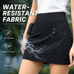 Gonna sportiva plissettata da donna PGM YF909, leggera, elasticizzata e traspirante., XS, S, M, L, XL