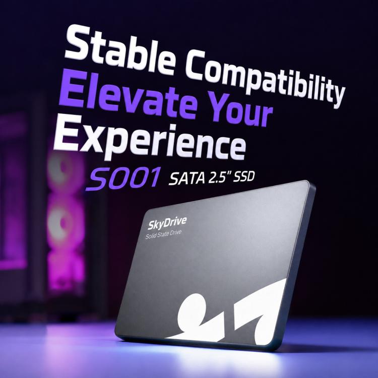 ZHITAI S001 2.5 inch SATA III SSD Internal Solid State Drive for Desktop PC and Laptop, 500GB, 1TB, 2TB