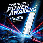 ZHITAI TiPlus9100 PCIe 5.0 NVMe M.2 SSD Internal Solid State Drive for Desktop PC and Laptop, 1TB, 2TB