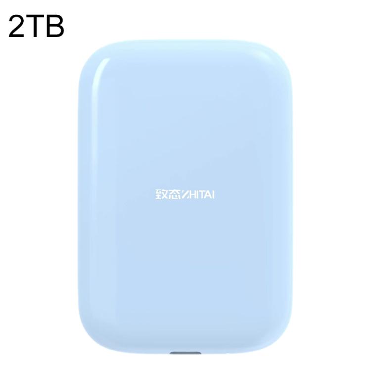 ZHITAI USB 3.2 Gen 2x2 SSD Magnetic Portable Internal Solid State Drive Support ProRes 4K Video Recording, 1TB, 2TB