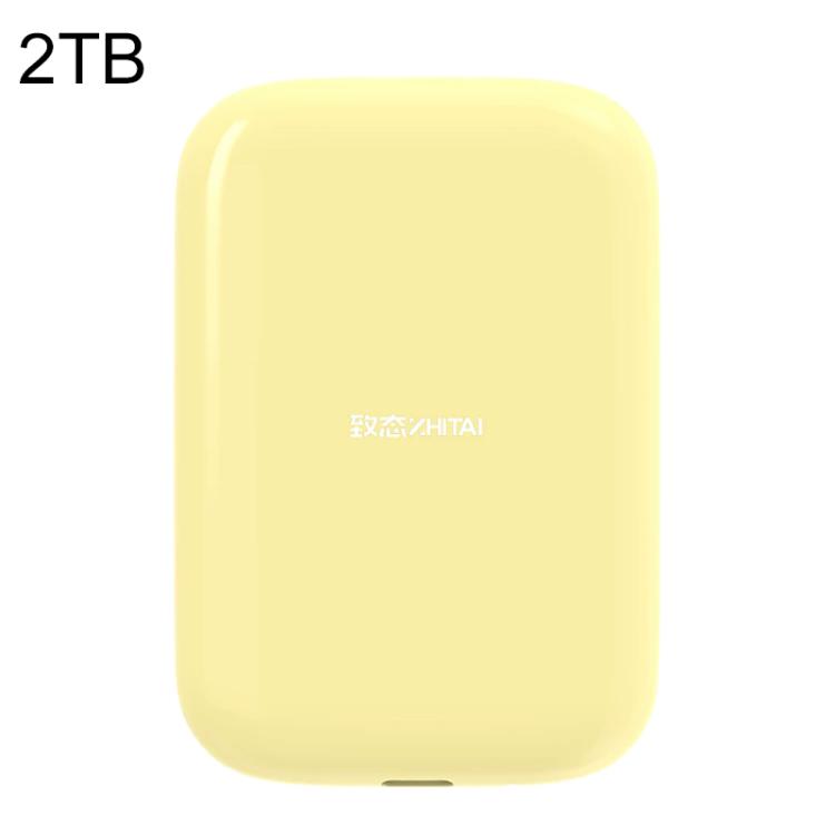 ZHITAI USB 3.2 Gen 2x2 SSD Magnetic Portable Internal Solid State Drive Support ProRes 4K Video Recording, 1TB, 2TB